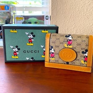 Gucci Disney X Mickey Mouse wallet